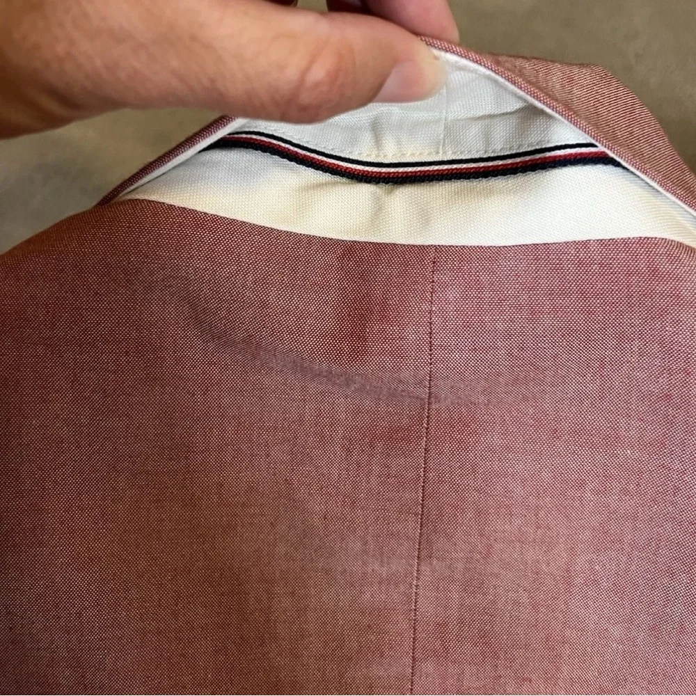 Tommy Hilfiger Red Preppy Sport Coat - Picture 12 of 16